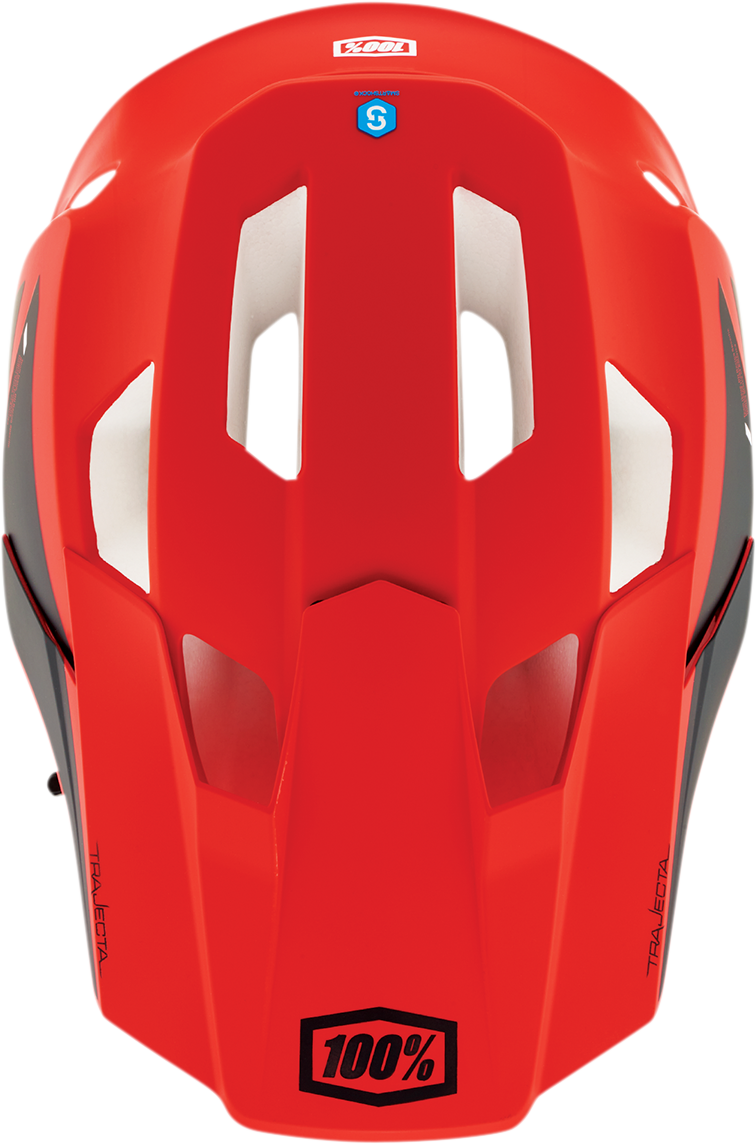 CASCO TRAJECTA CARGO ROJO