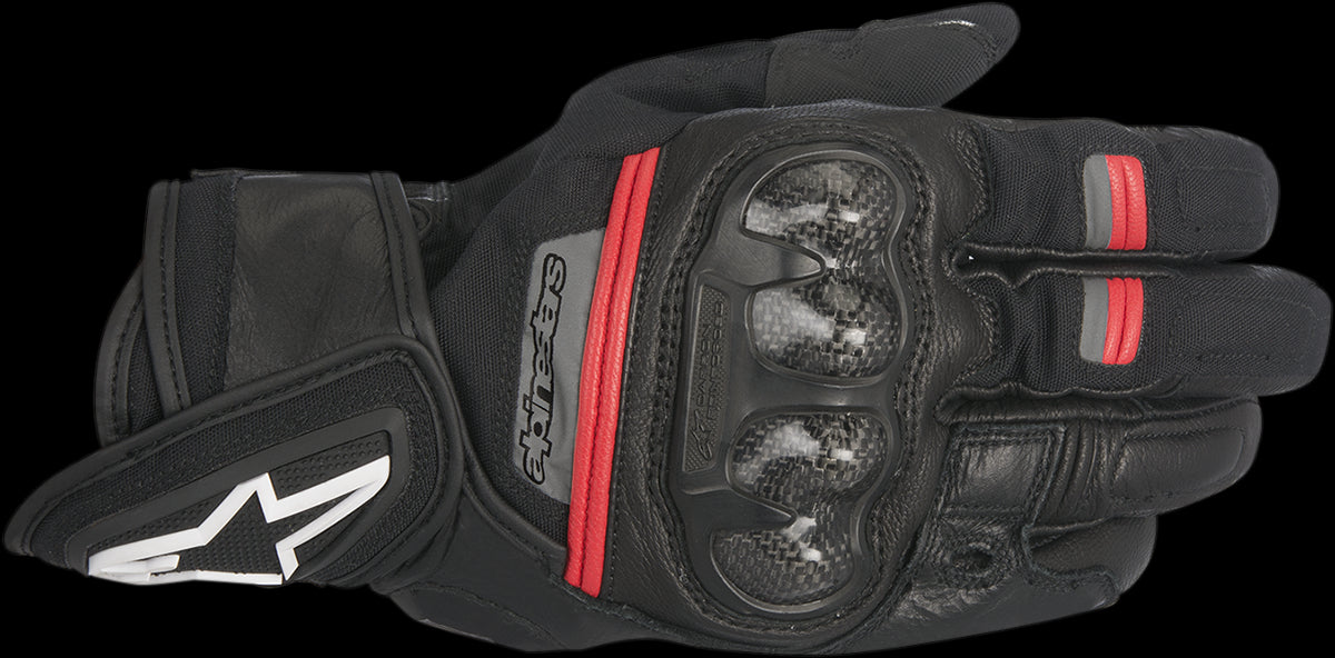 GUANTES ALPINESTARS RAGE DS NEGRO/ROJO