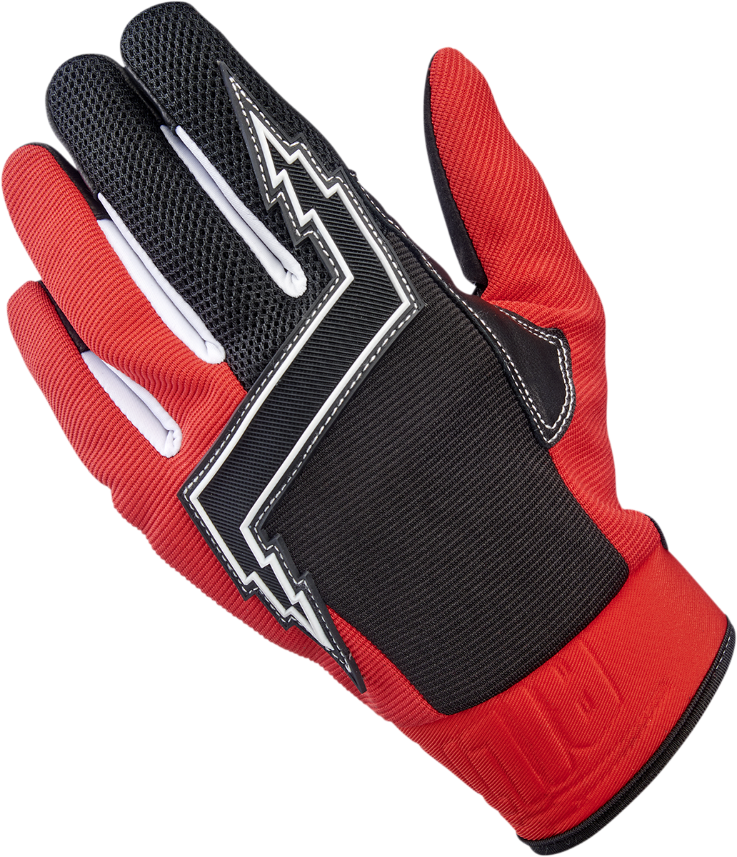 GUANTES BILTWELL BAJA ROJO/NEGRO