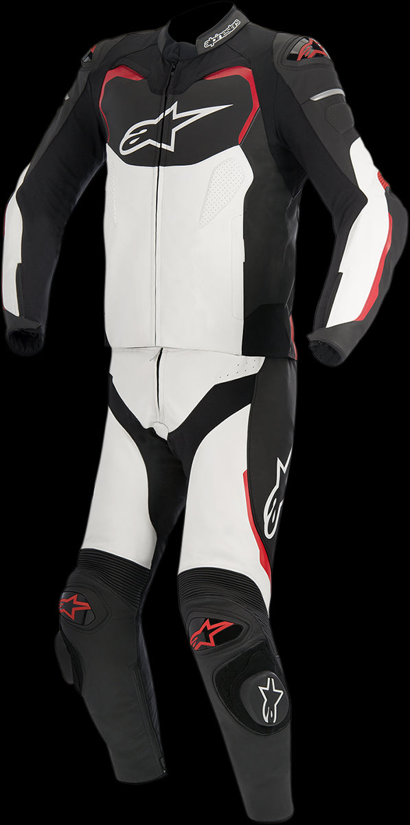 TRAJE ALPINESTARS GP PRO 2 PIEZAS NEGRO/BLANCO/ROJO