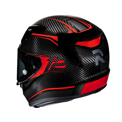 CASCO INTEGRAL HJC RPHA12 CARBON KERES ROJO