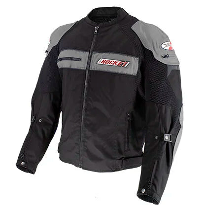 CHAQUETA JOE ROCKET DAYRIDE  GRIS NEGRO