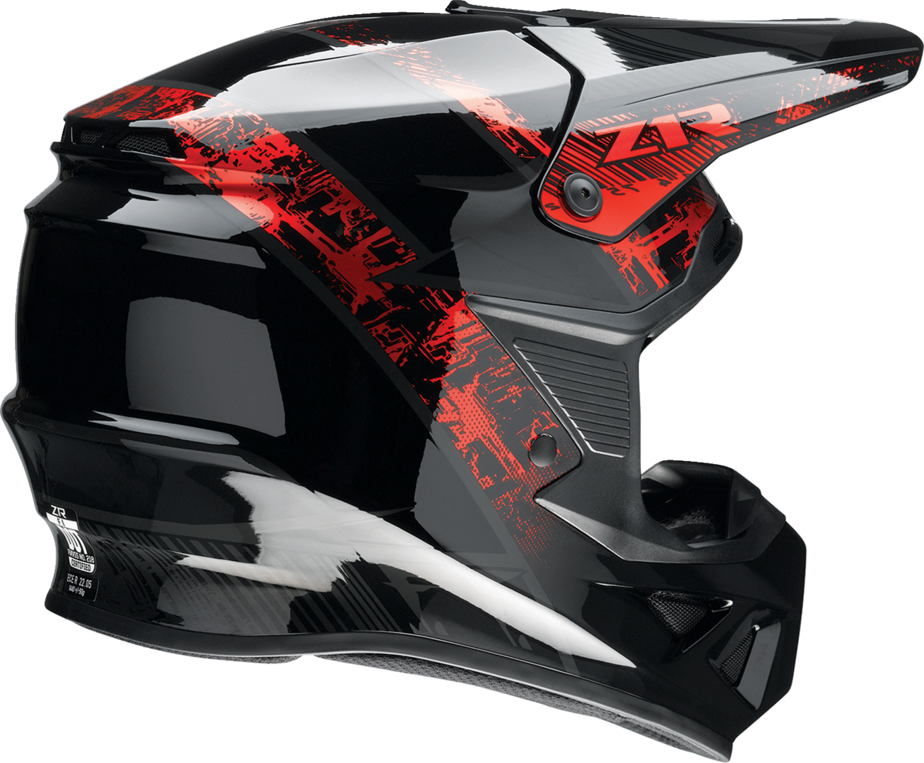 CASCO INTEGRAL Z1R F.I. FRACTAL MIPS ROJO