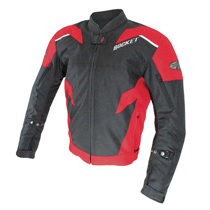 CHAQUETA STAGE 1 JOE ROCKET NEGRO/ROJO