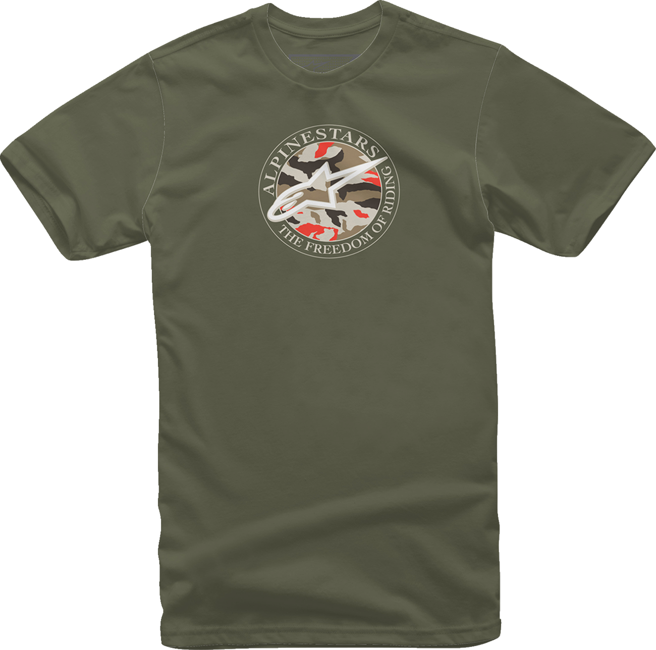CAMISETA ALPINESTARS DOT CAMO MILITAR