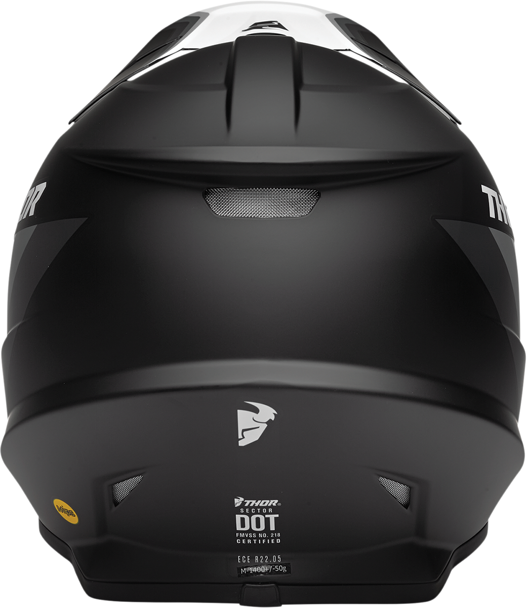 CASCO SECTOR RUNNER MIPS THOR NEGRO/BLANCO
