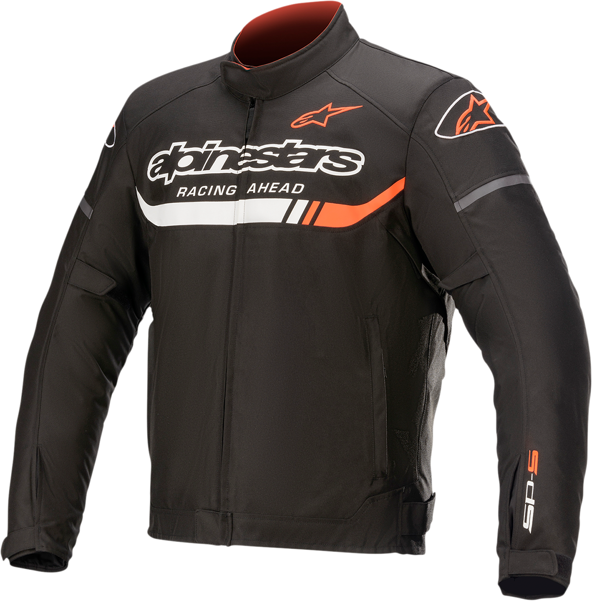CHAQUETA ALPINESTARS T-SPS IGNITION IMPERMEABLE NEGRO-BLANCO-ROJO