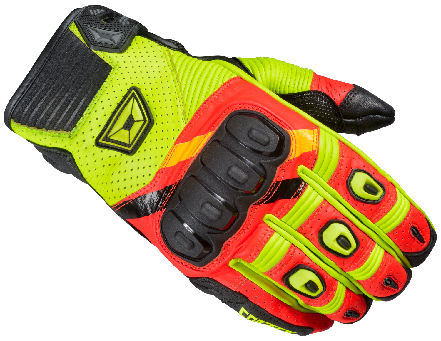 GUANTES CORTECH MANIX ST V2 ROJO/ALTA VISIBILIDAD PARA HOMBRE