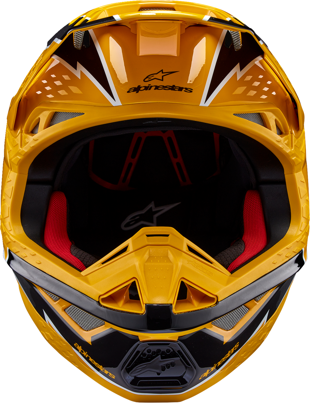 CASCO ALPINESTARS SUPERTECH M10 AMPRESS AMARILLO/NEGRO