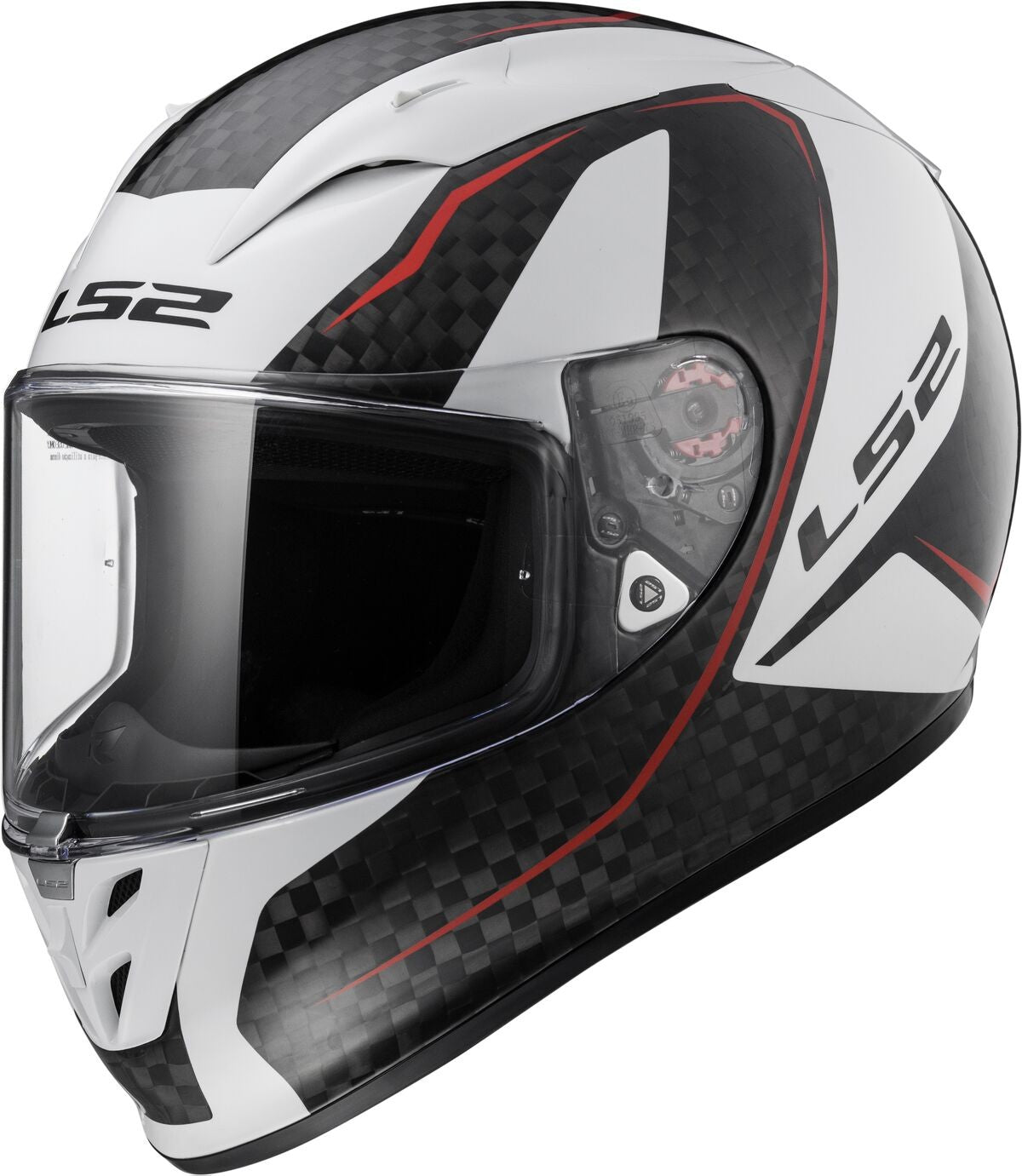 CASCO LS2 ARROW CARBON FURY BLANCO