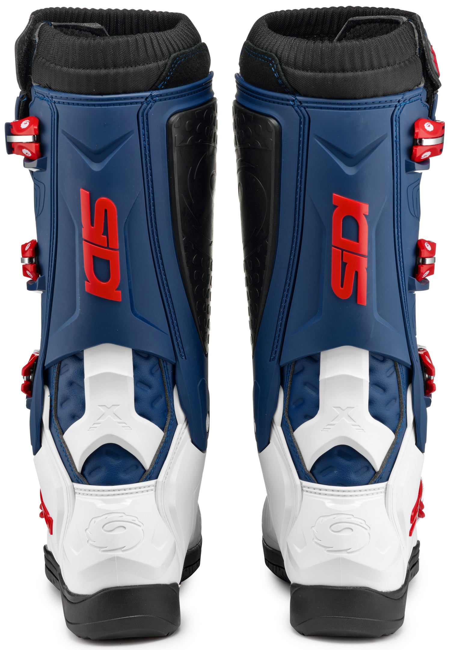 BOTAS OFF-ROAD SIDI X POWER SC BLANCO/AZUL MARINO/ROJO