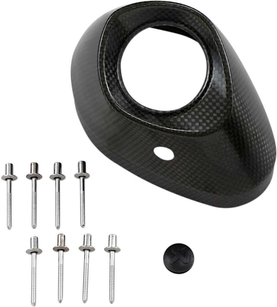 TAPA FINAL AKRAPOVIC CF T4 TIPO 2