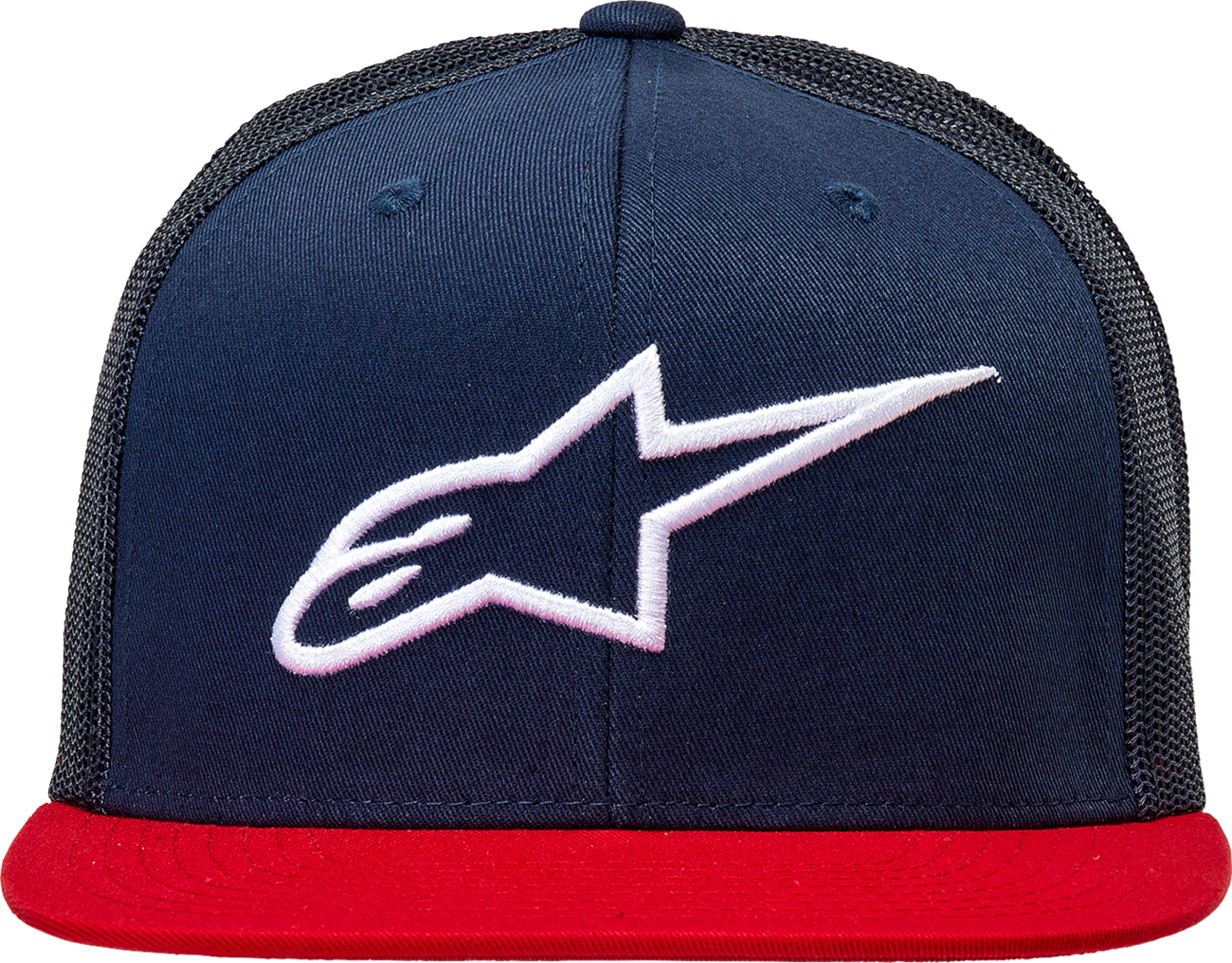 GORRA ALPINESTARS CORP TRUCKER AZUL/ROJO