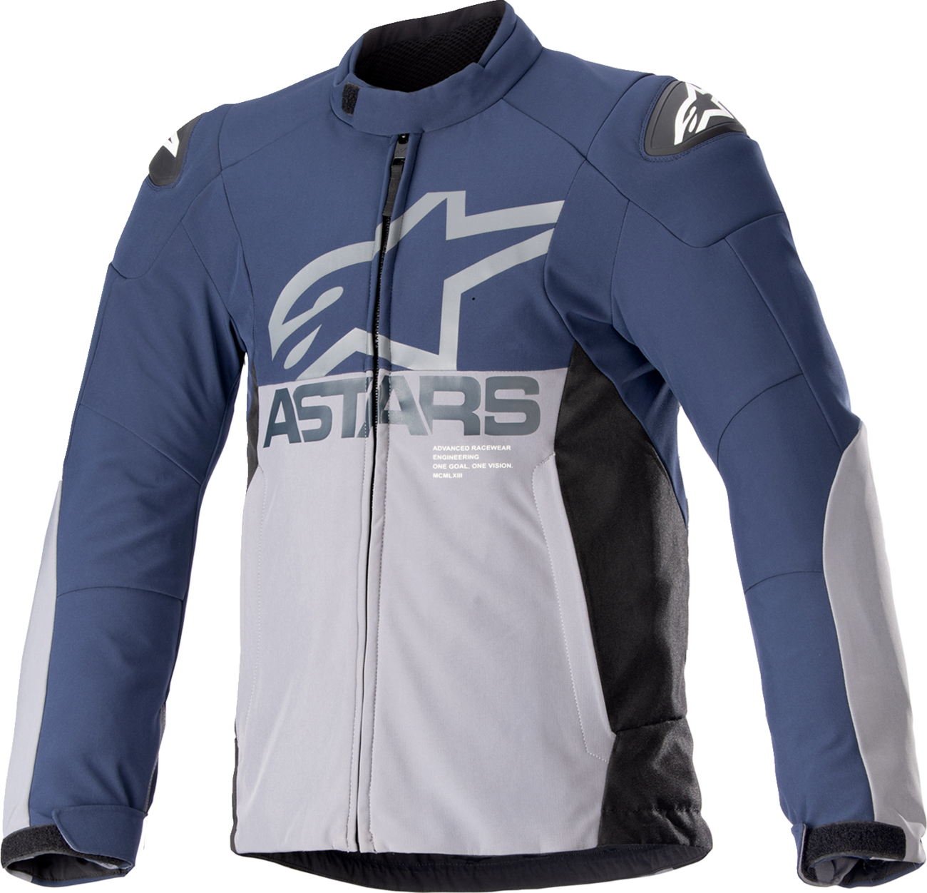 CHAQUETA ALPINESTARS SMX IMPERMEABLE AZUL/GRIS