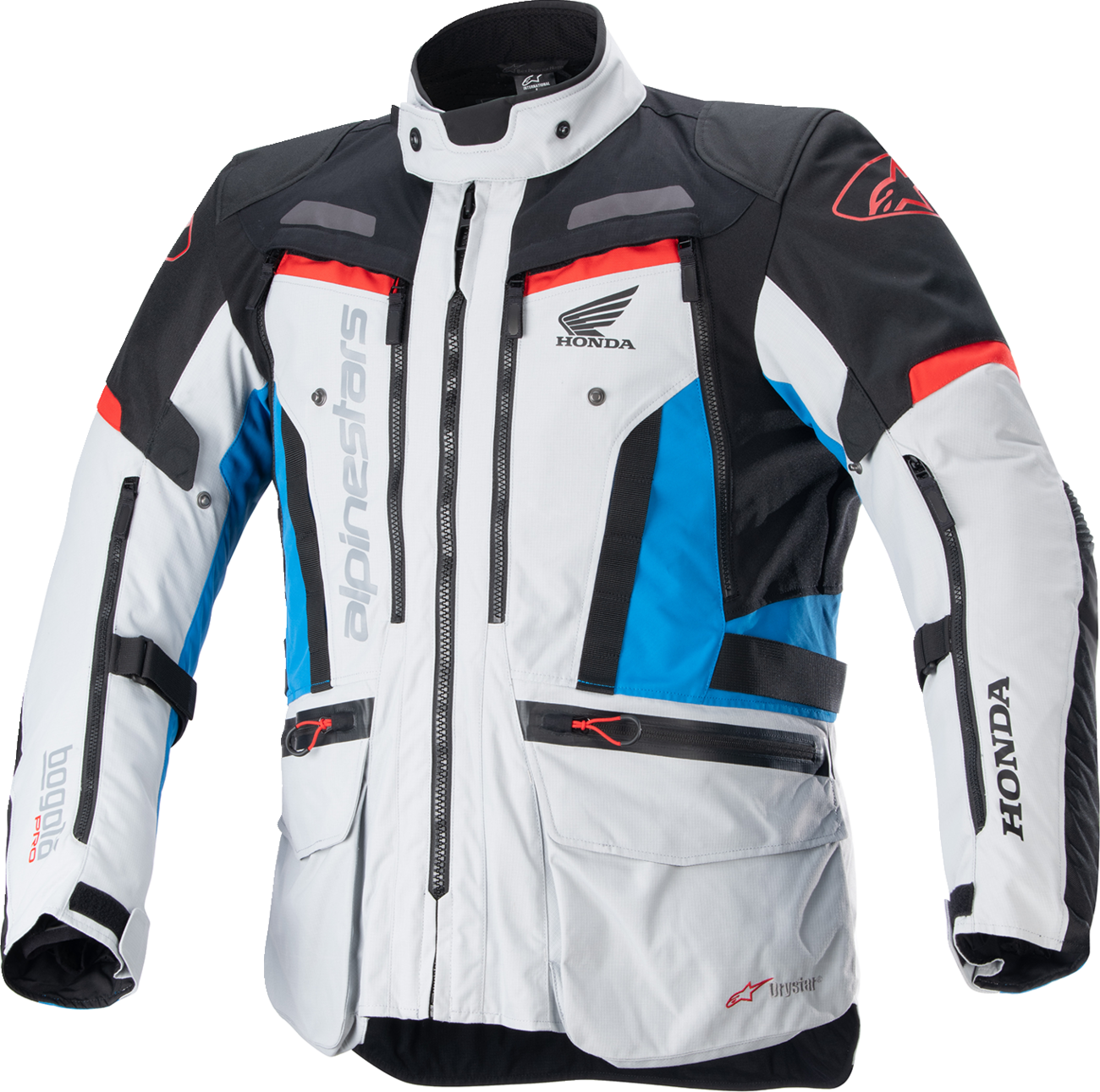 CHAQUETA ALPINESTARS HONDA BOGOTÁ PRO DRYSTAR ROJO/NEGRO/GRIS