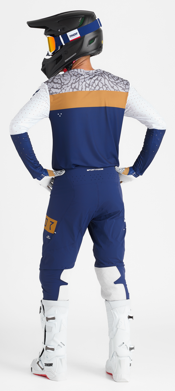 PANTALONES THOR SPORTMODE BRAVO AZUL/BLANCO