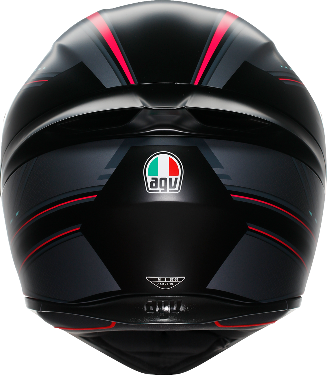 CASCO AGV K1 SLING NEGRO ROSA