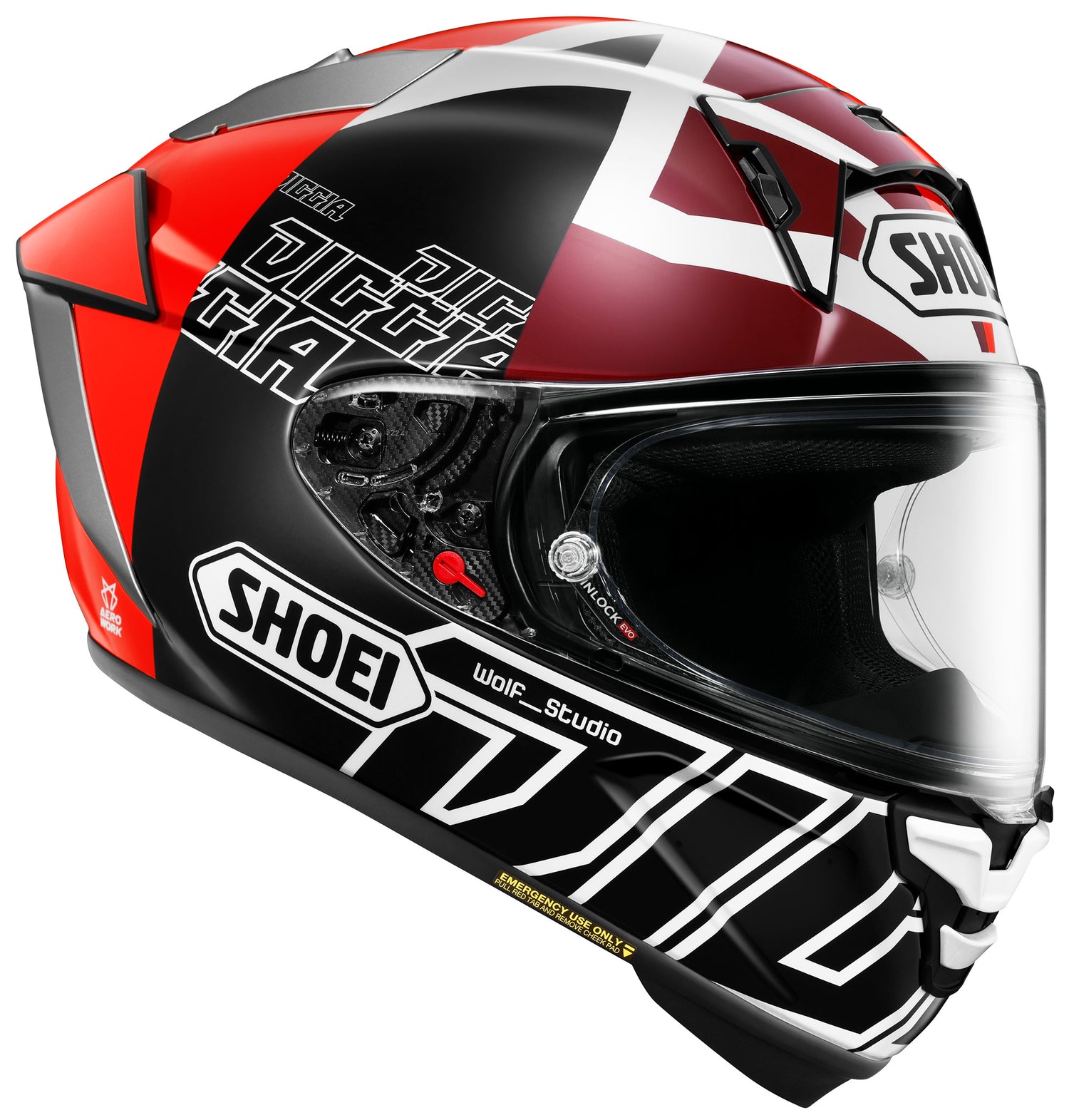 CASCO INTEGRAL SHOEI X-15 DIGGIA 2