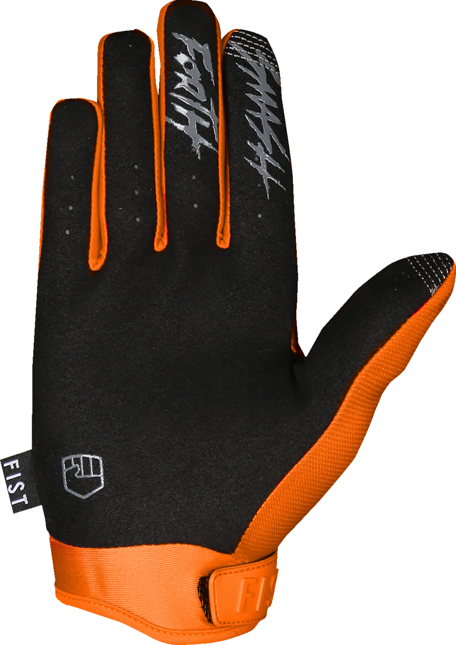 GUANTES FIST HANDWEAR YOUTH STRAPPED STOCKER NARANJA PARA NIÑO