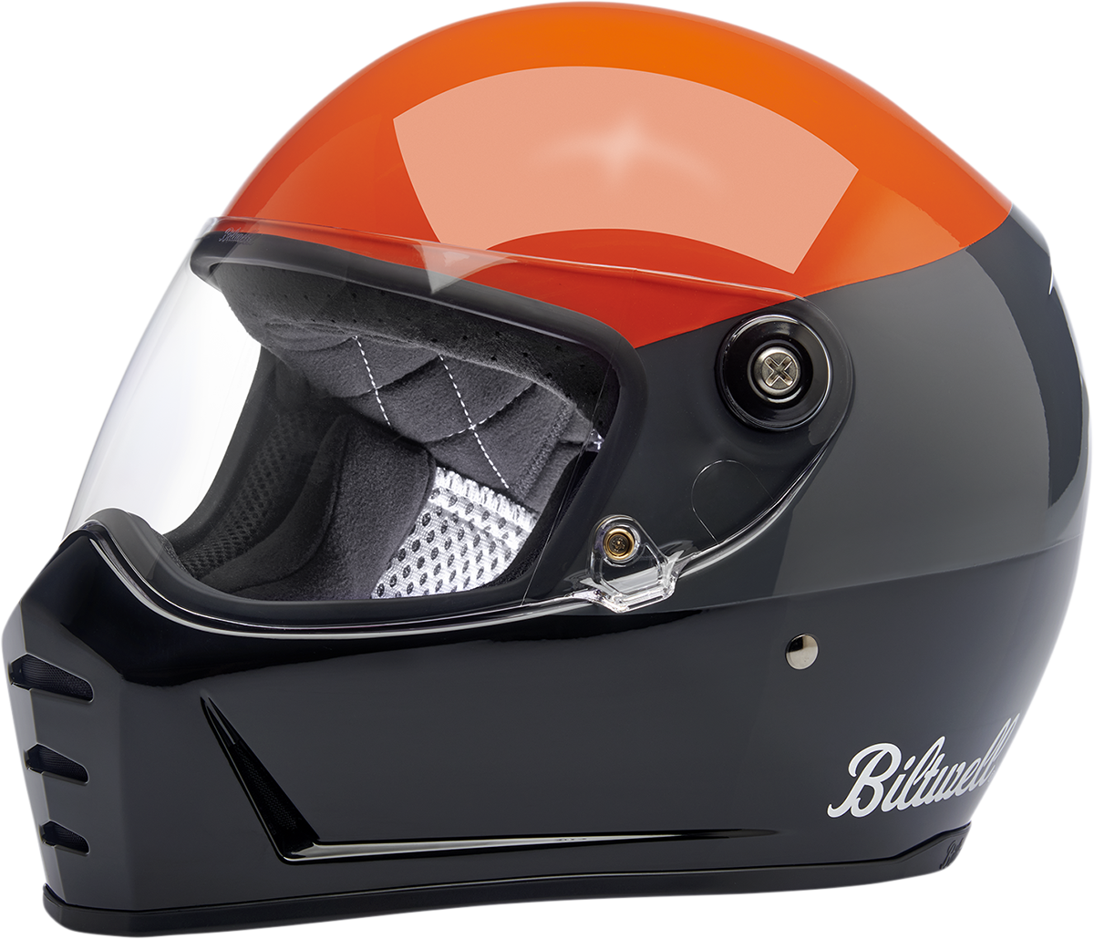 CASCO INTEGRAL BILTWELL LANESPLITTER PODIUM ORO GRANATE XXL