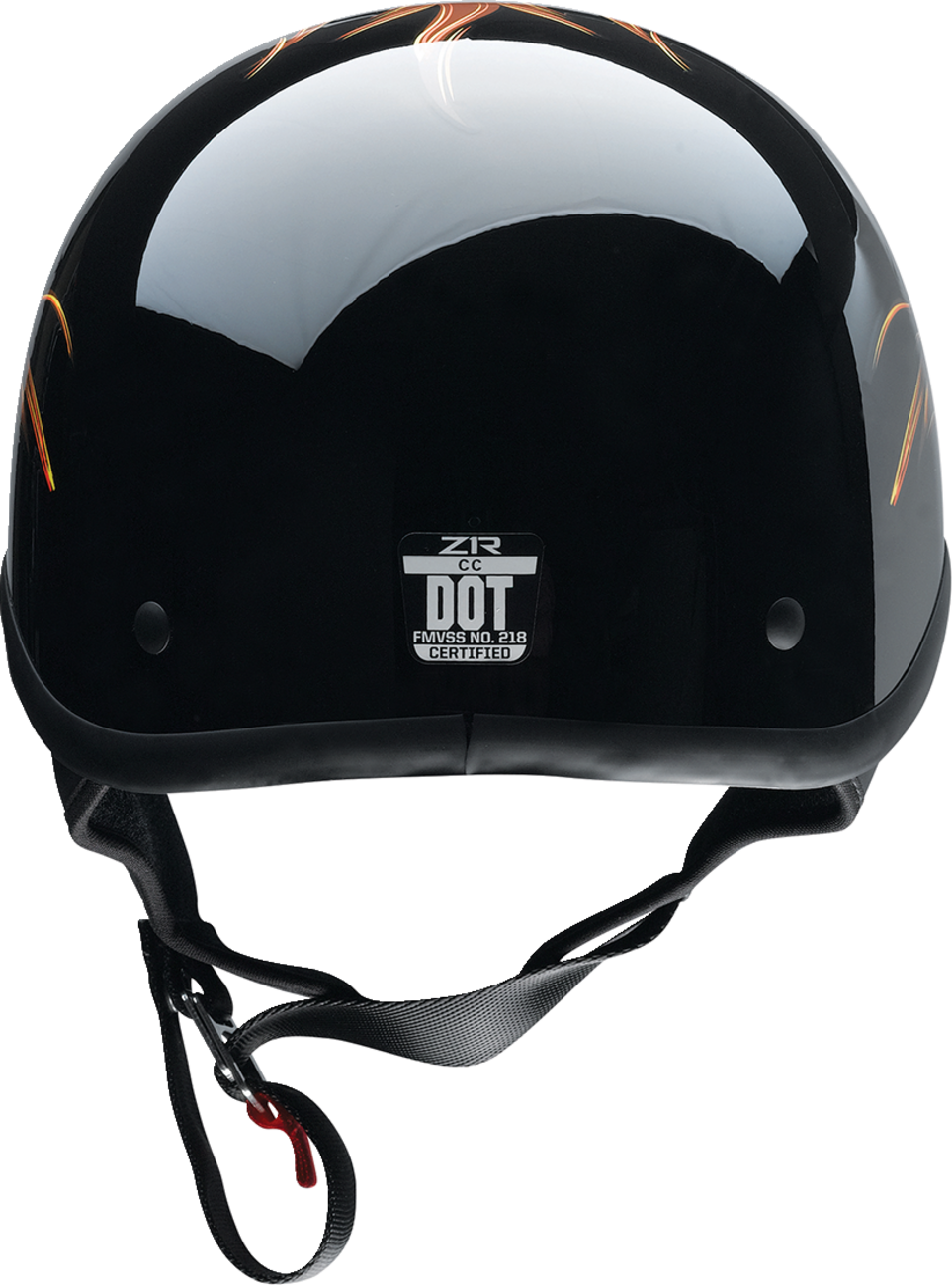 CASCO JET Z1R CC BEANIE HELLFIRE NARANJA