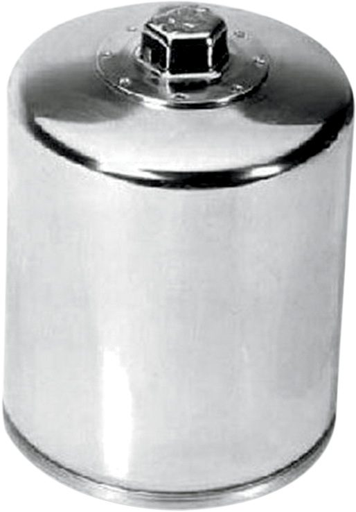 FILTRO DE ACEITE K & N PERFORMANCE TWIN CAM CROMADO