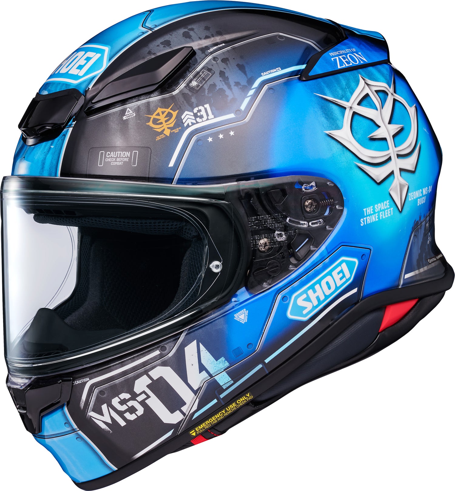 CASCO INTEGRAL SHOEI RF-1400 RR BUGU AZUL
