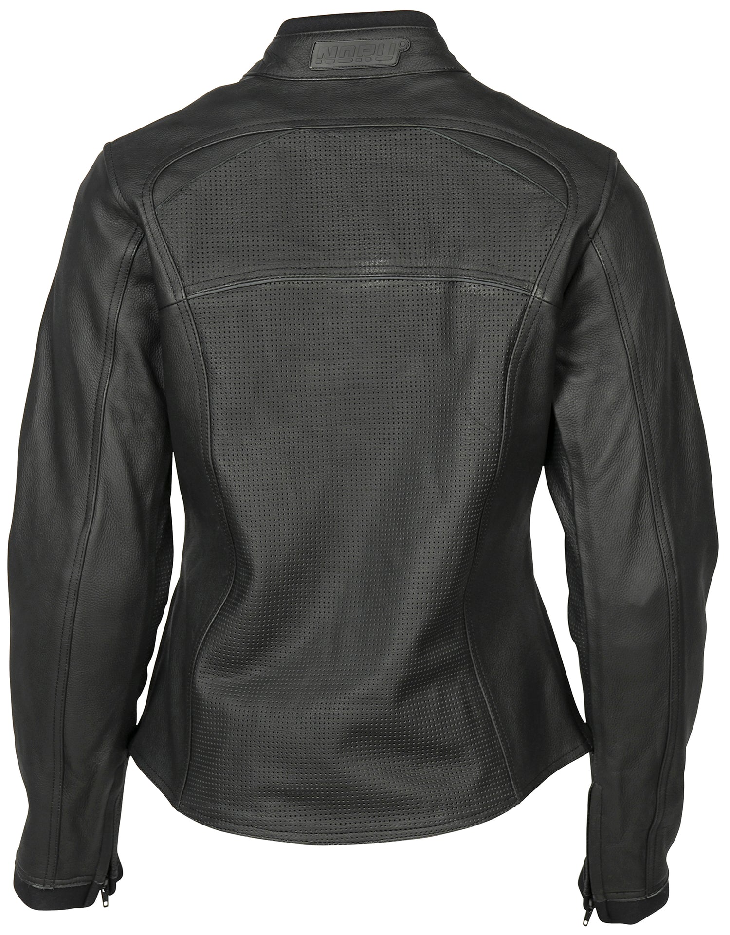 CHAQUETA DE CUERO NORU MARUCHI NEGRO PARA DAMA