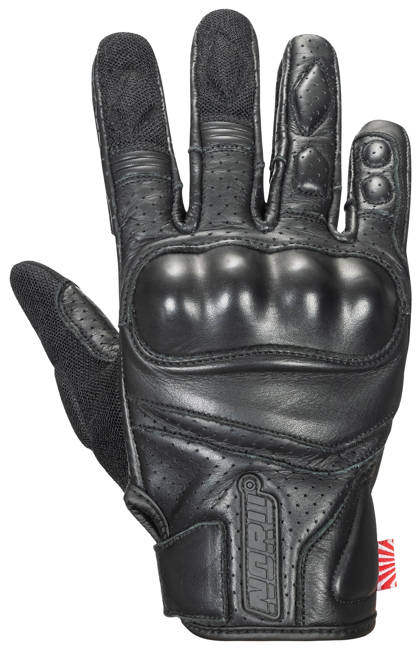 GUANTES PARA MOTOCICLETA NORU MICHI NEGRO