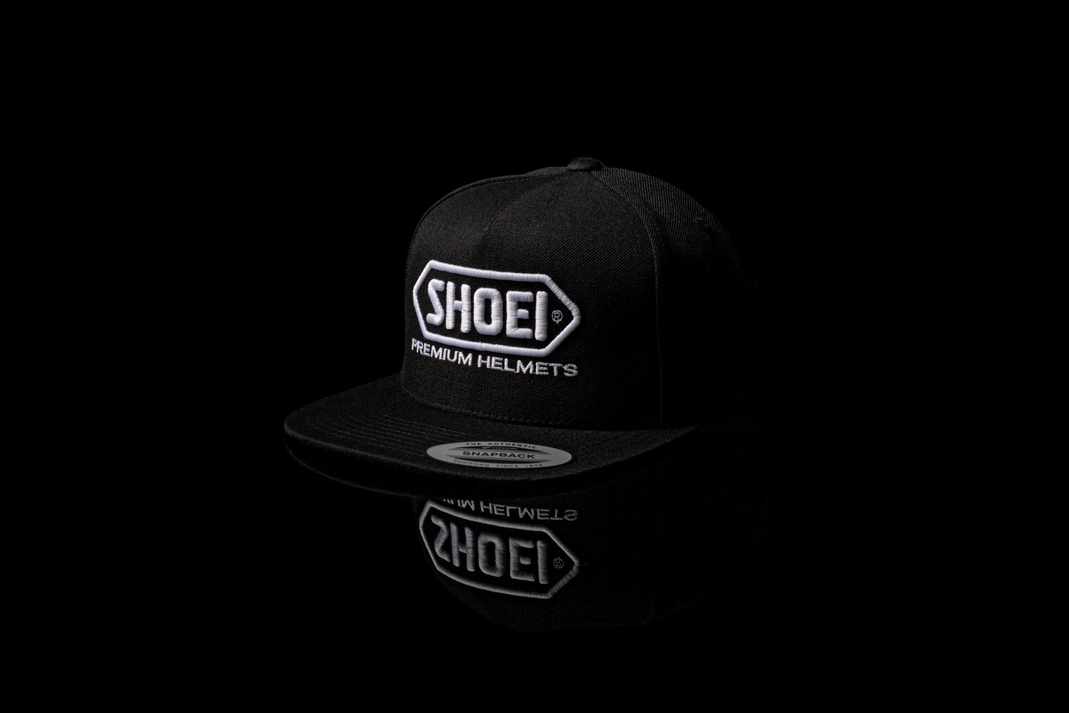 GORRA CASUAL SHOEI CORP SNAP-BACK NEGRO/BLANCO