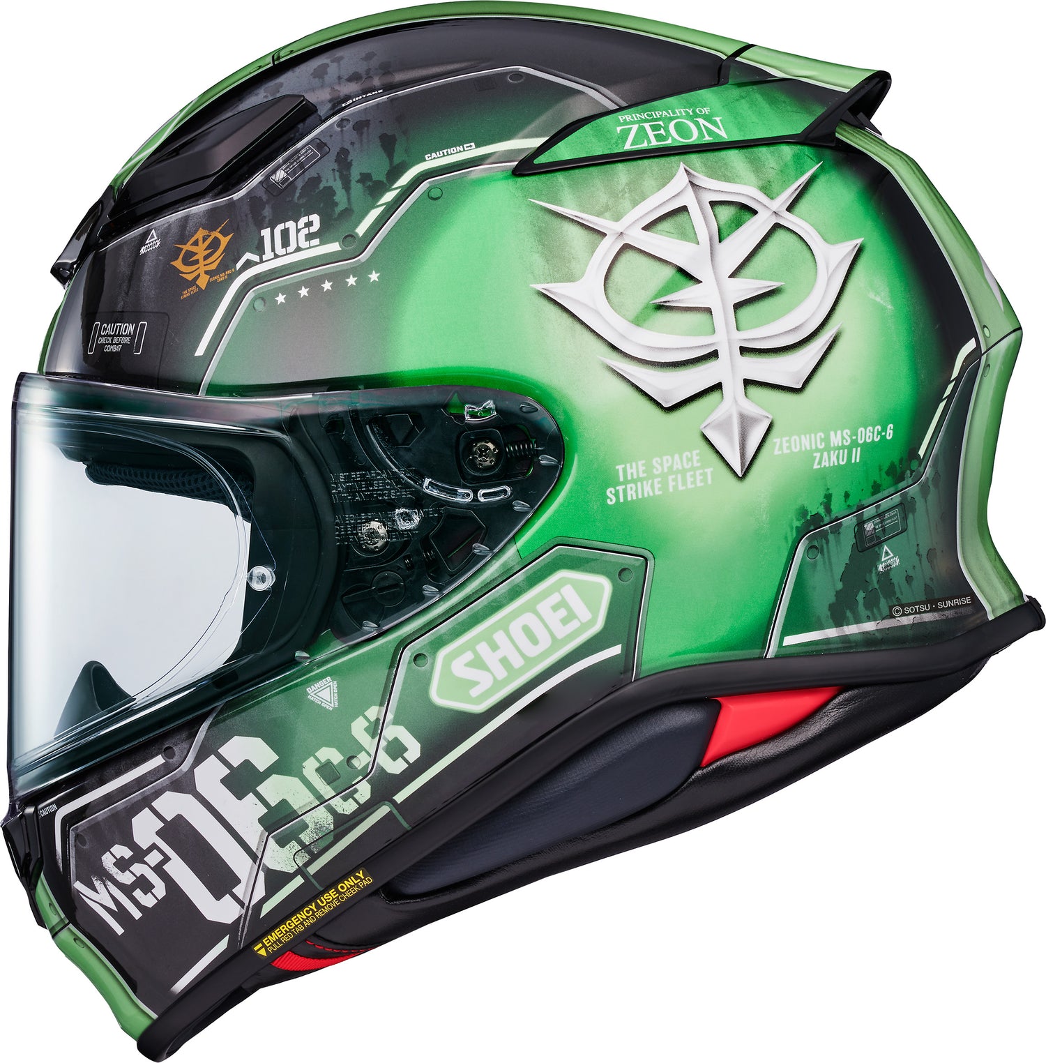 CASCO INTEGRAL SHOEI RF-1400 ZAKU II TC-4