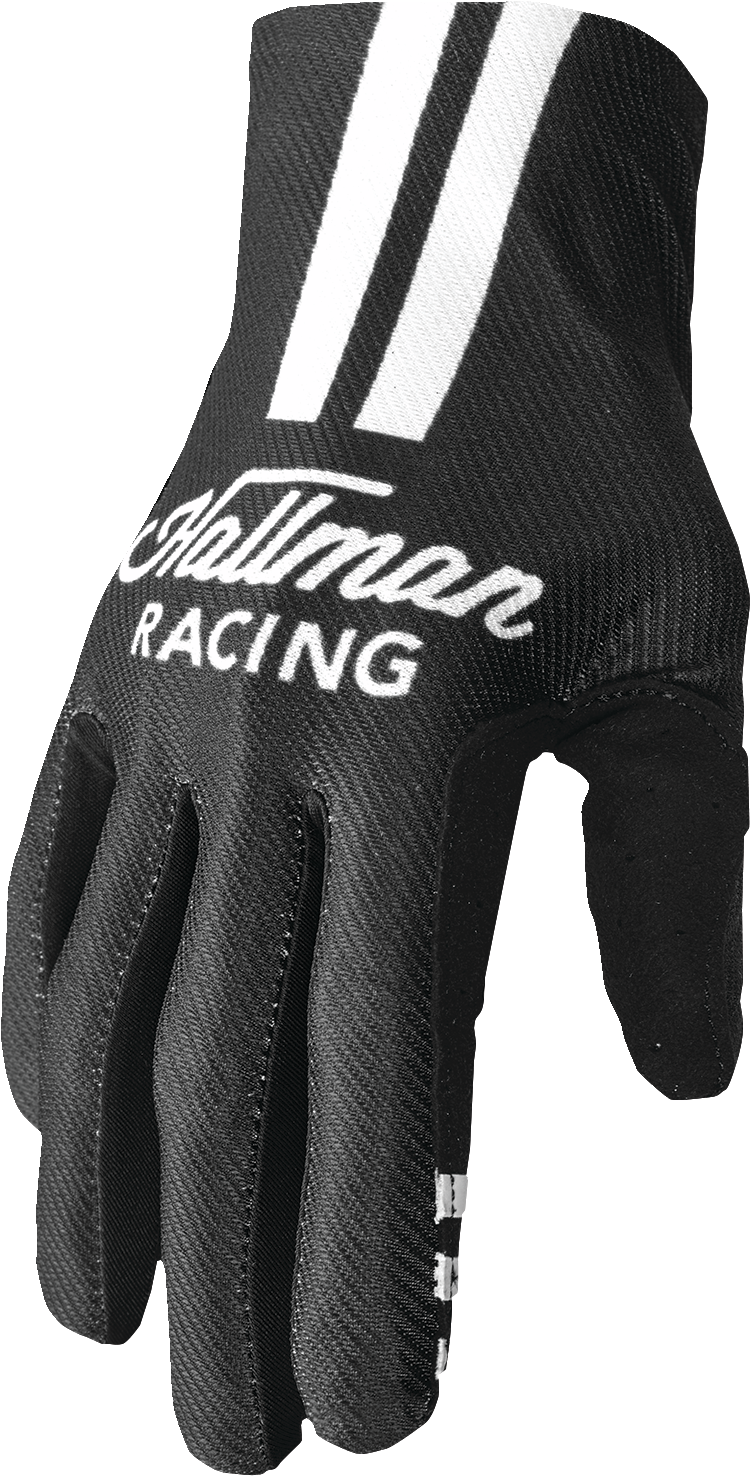 GUANTES THOR MAINSTAY ROOST NEGRO/BLANCO
