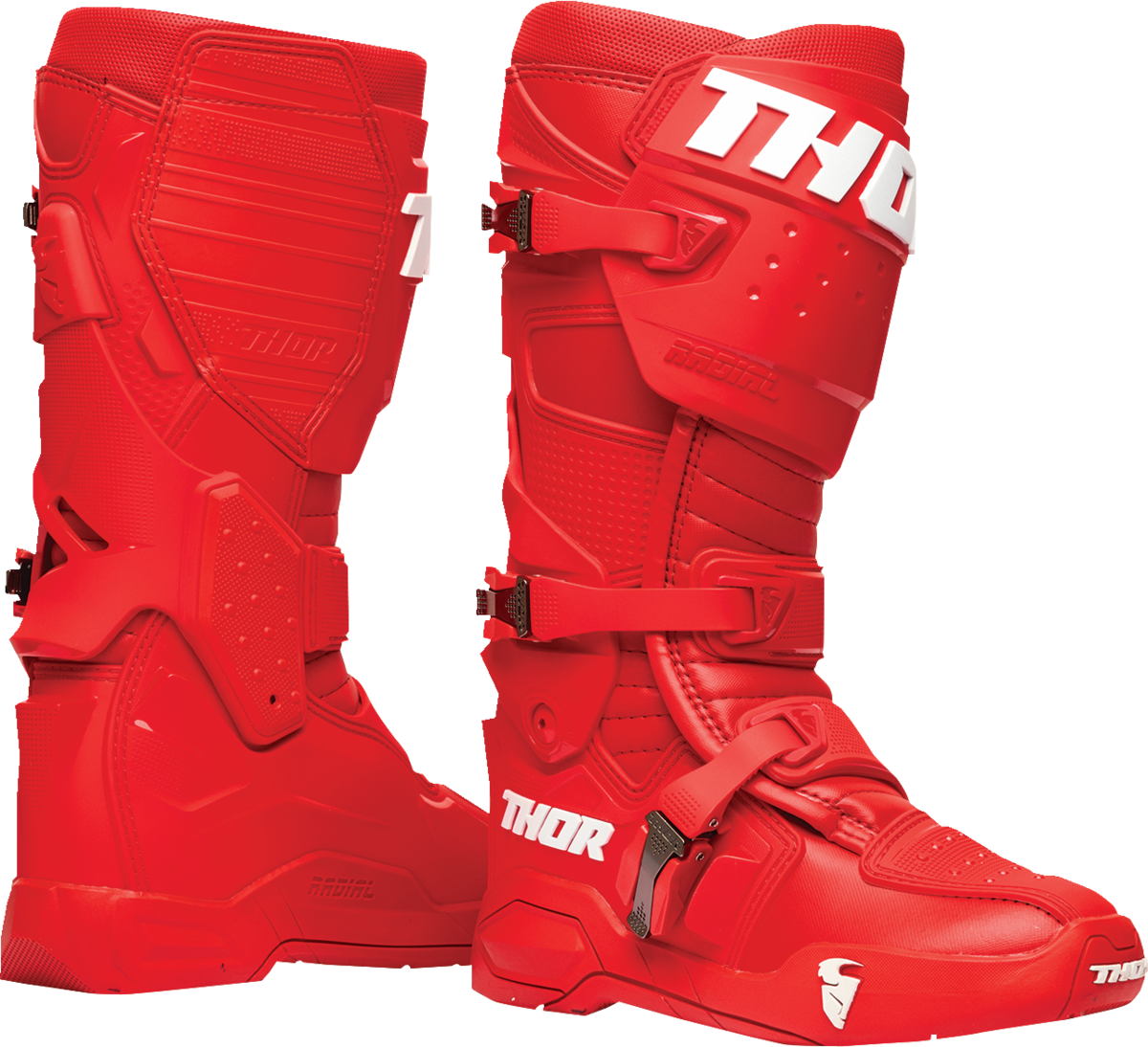 BOTAS THOR RADIAL ROJO