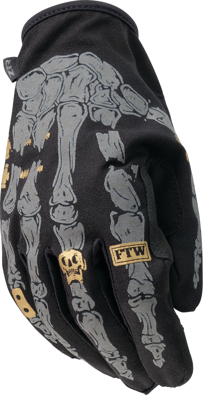 GUANTES Z1R REFLECTIVE NEGRO/PLATA