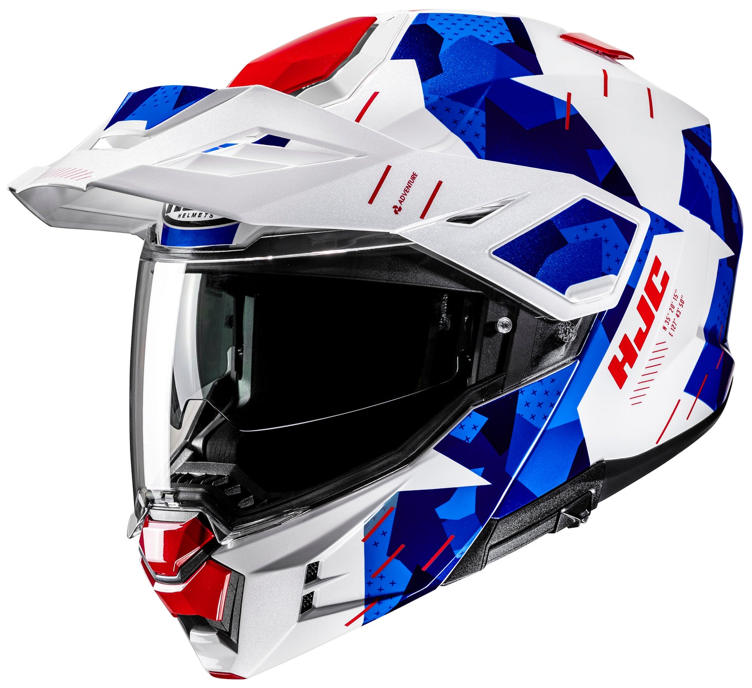 CASCO DUAL SPORT HJC I80 ROKI GRIS