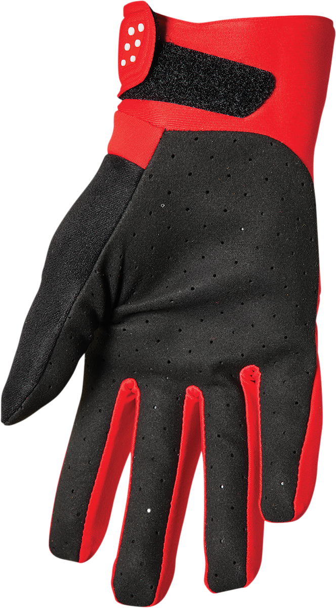 GUANTES THOR SPECTRUM CLIMA FRÍO ROJO/BLANCO