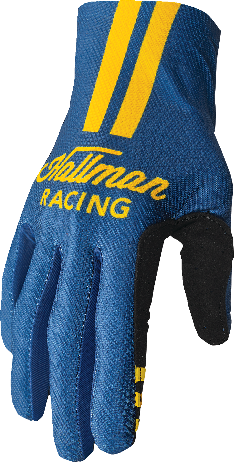 GUANTES THOR MAINSTAY ROOST AZUL/AMARILLO