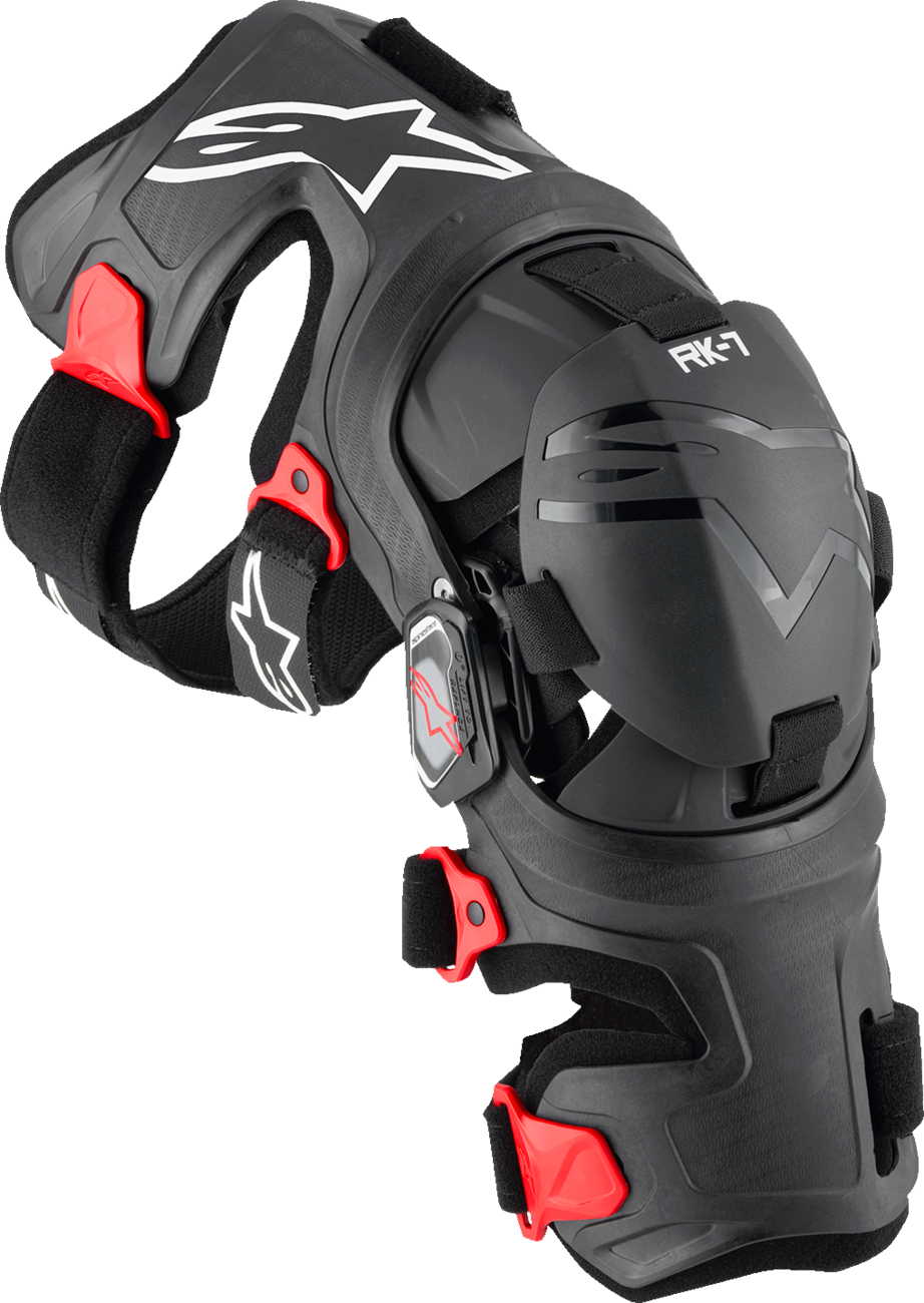 RODILLERA ALPINESTARS RK-7 PLASMA NEGRO/ROJO
