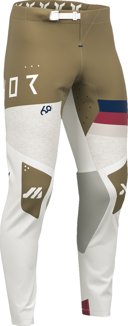 PANTALONES THOR SPORTMODE LEAGUE BLANCO/COBRE
