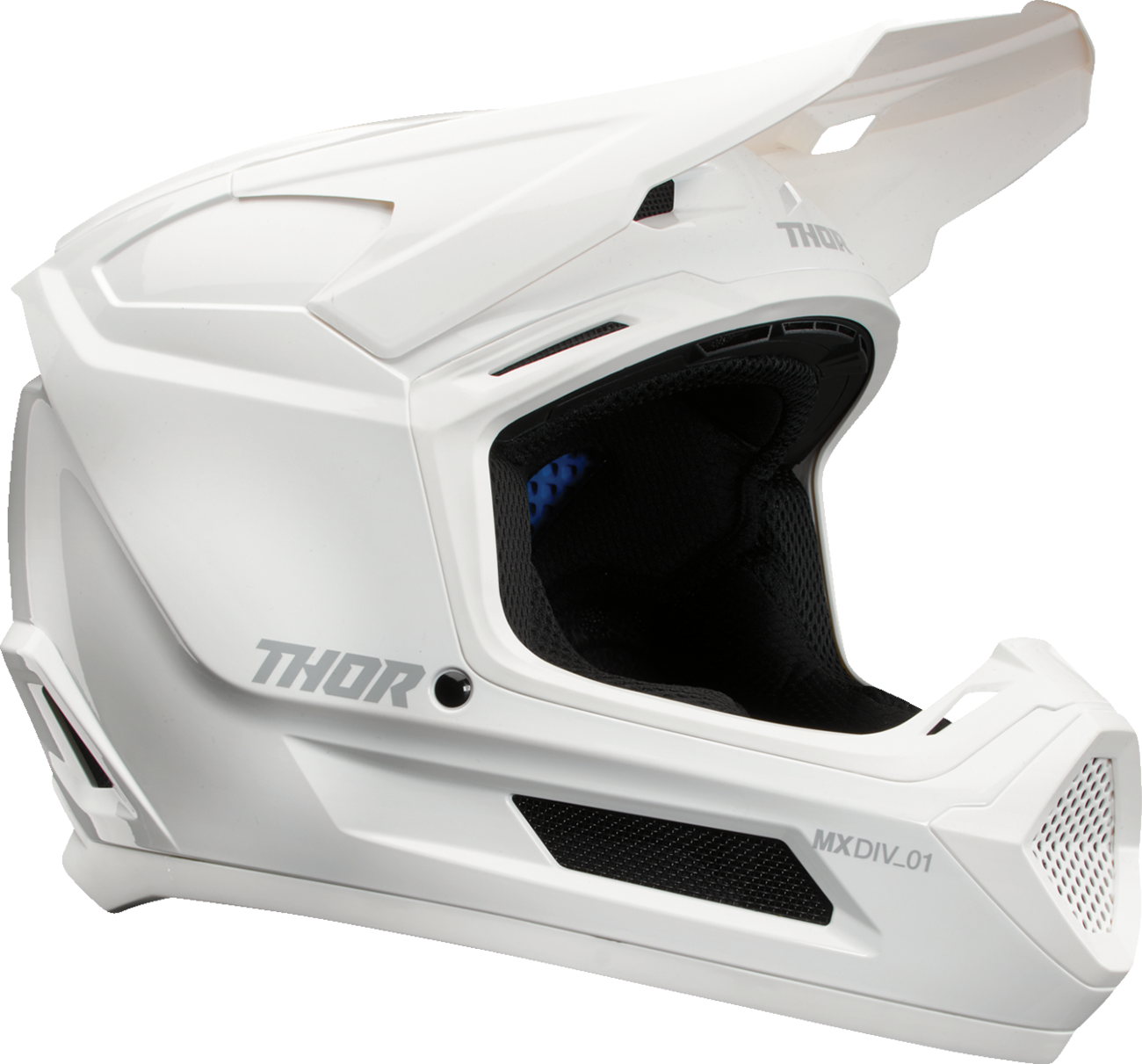CASCO INTEGRAL THOR FLEET WHITEOUT PARA NIÑO