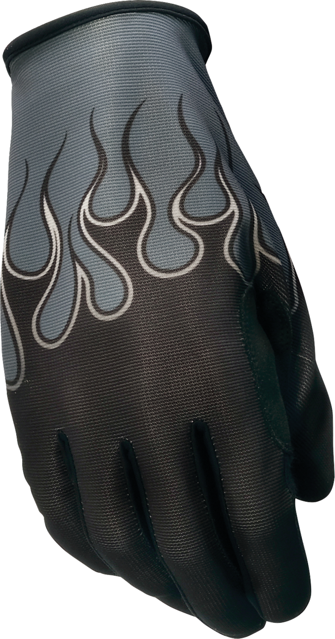 GUANTES Z1R FLAME NEGRO/GRIS