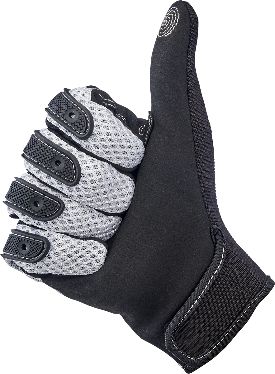 GUANTES BILTWELL ANZA BLANCO/NEGRO