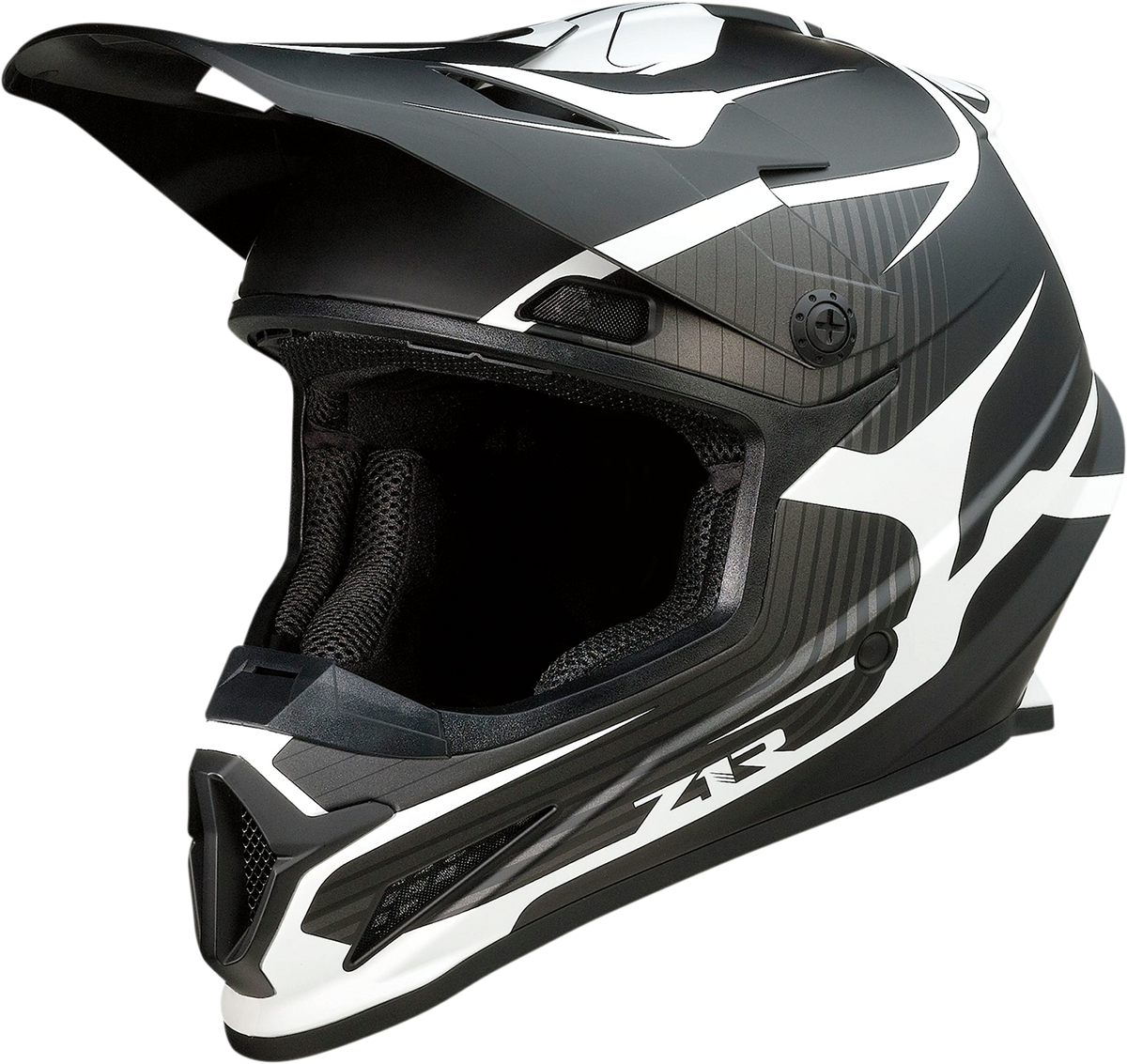 CASCO INTEGRAL Z1R RISE FLAME NEGRO