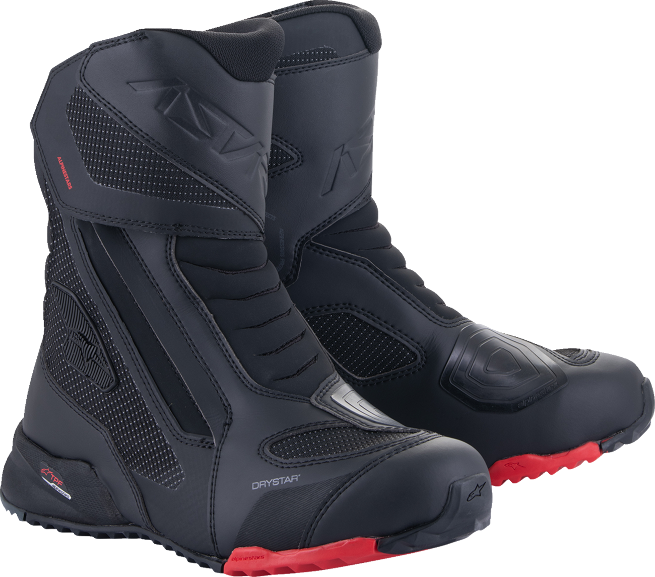BOTAS ALPINESTARS RT-7 DRYSTAR ROJO/NEGRO
