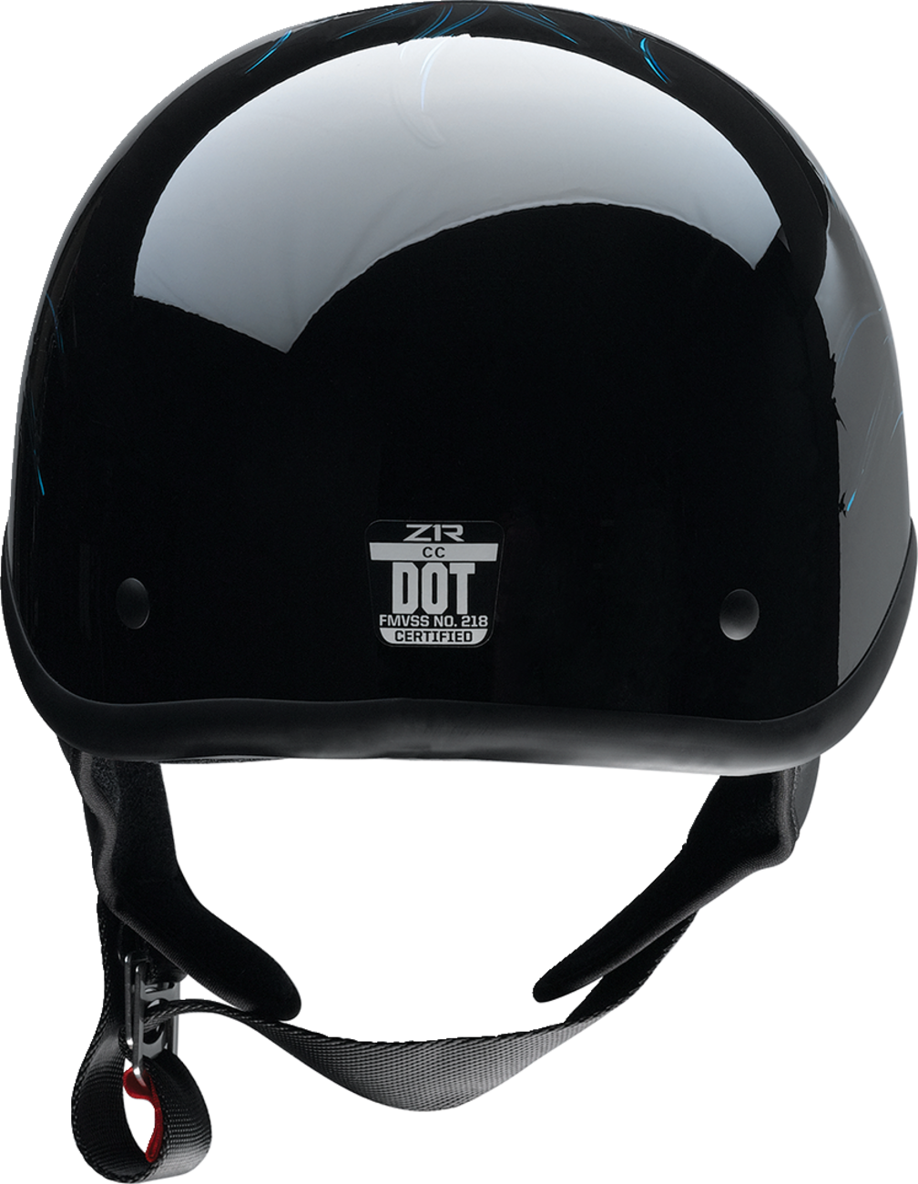 CASCO Z1R CC BEANIE HELLFIRE AZUL