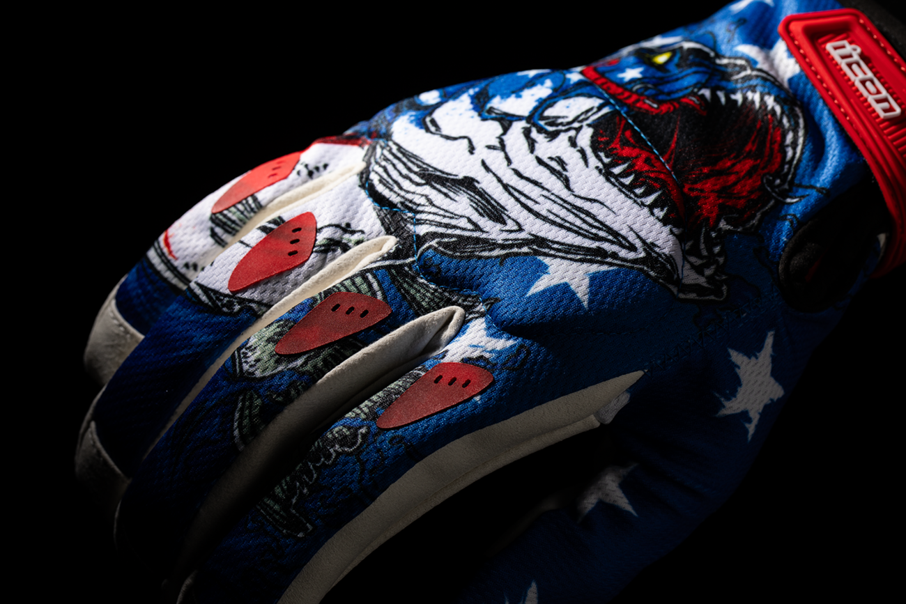 GUANTES ICON HOOLIGAN AMERICAN BASSTARD NEGRO