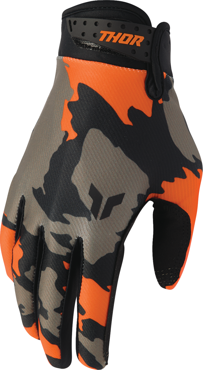 GUANTES THOR LAUNCHMODE HUNTER NARANJA/NEGRO