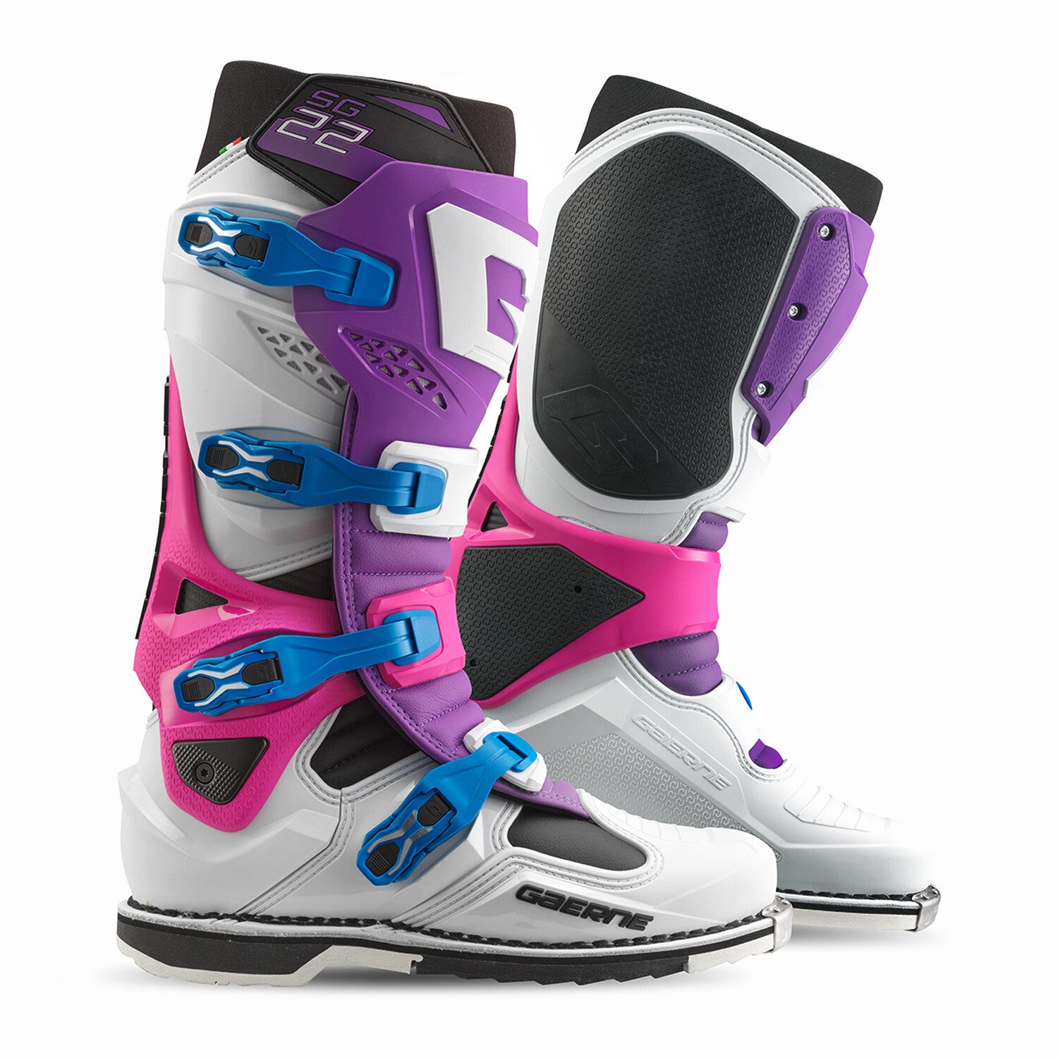 BOTAS GAERNE SG-22 MORADO/BLANCO/RHODAMINE