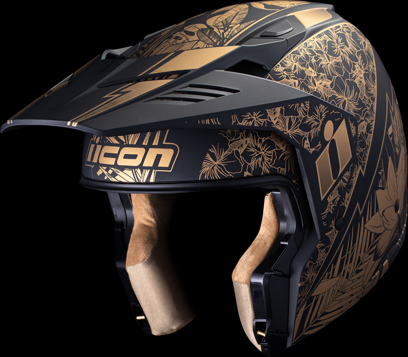 CASCO ICON ELSINORE KAONOHI NEGRO
