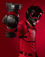 RODILLERA DEPORTIVA EVS SPORTS AXIS SPORT 40 ANIVERSARIO NEGRA PROTECCIÓN LIGERA